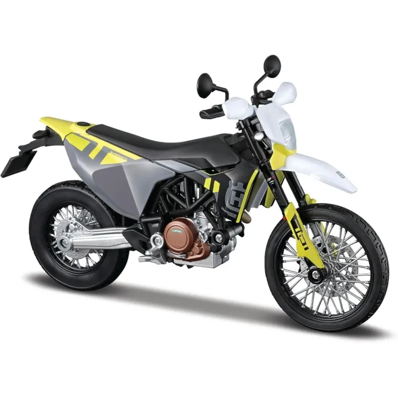 Maisto - 1:12 Motorcycles, 2023 Husqvarna 701 Supermoto 31101-23093