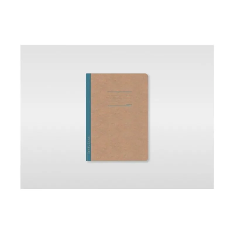 Salko Paper - Τετράδιο Ριγέ Καρφίτσα, Craft Line A4, 50 Φύλλα Μπλε 3140