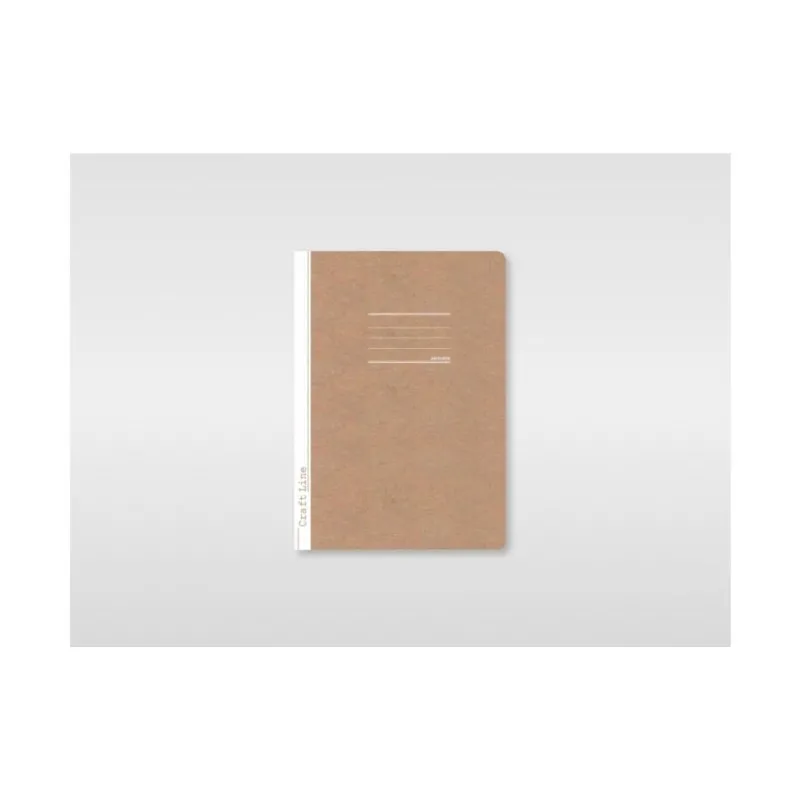 Salko Paper - Τετράδιο Ριγέ Καρφίτσα, Craft Line A4, 50 Φύλλα Άσπρο 3140