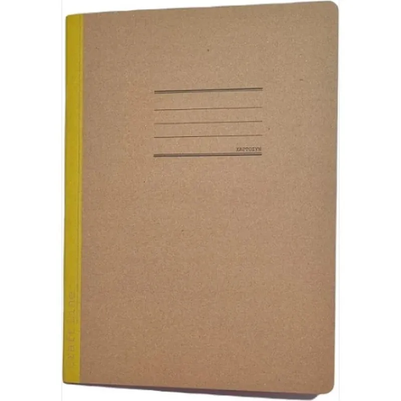 Salko Paper - Τετράδιο Ριγέ Καρφίτσα, Craft Line A4, 50 Φύλλα Κίτρινο 3140