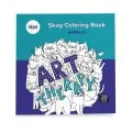 SKAG - Μπλοκ Προτυπωμένα Σχέδια Art Therapy, Animals 22x22cm, 20 Φύλλα, 140gr 313445