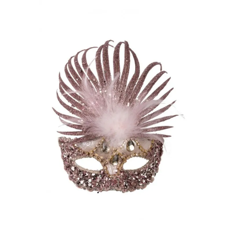 Carnival Toys - Μάσκα Ματιών Με Πούλιες & Φτέρα 0756