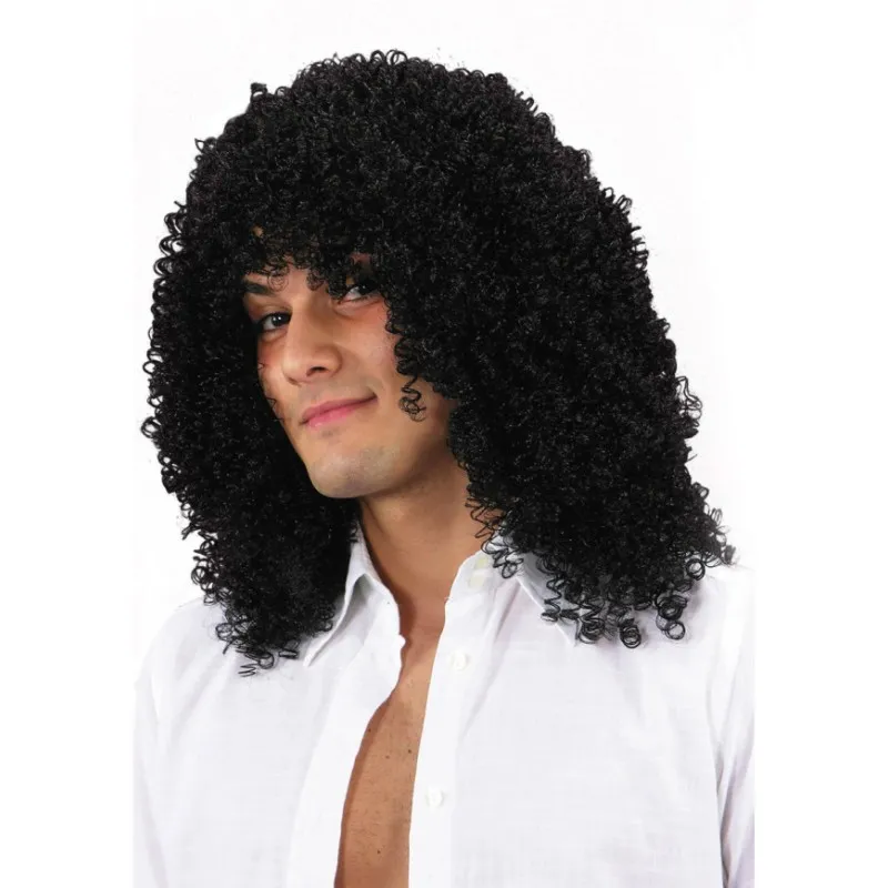 Carnival Toys - Περούκα Ανδρική Μαύρη Σγουρή Brazil 02408
