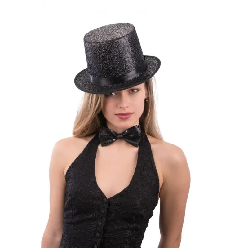 Carnival Toys - Παπιγιόν Μαύρο Με Πούλιες 12cm 3854