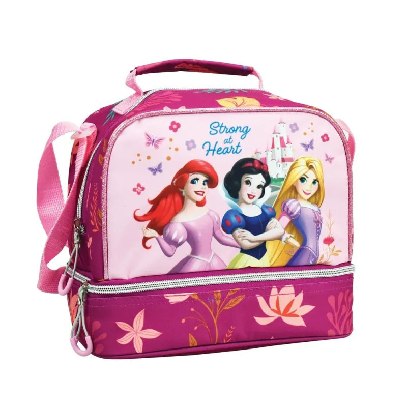 Gim - Τσαντάκι Φαγητού Oβαλ, Disney Princess 331-56220