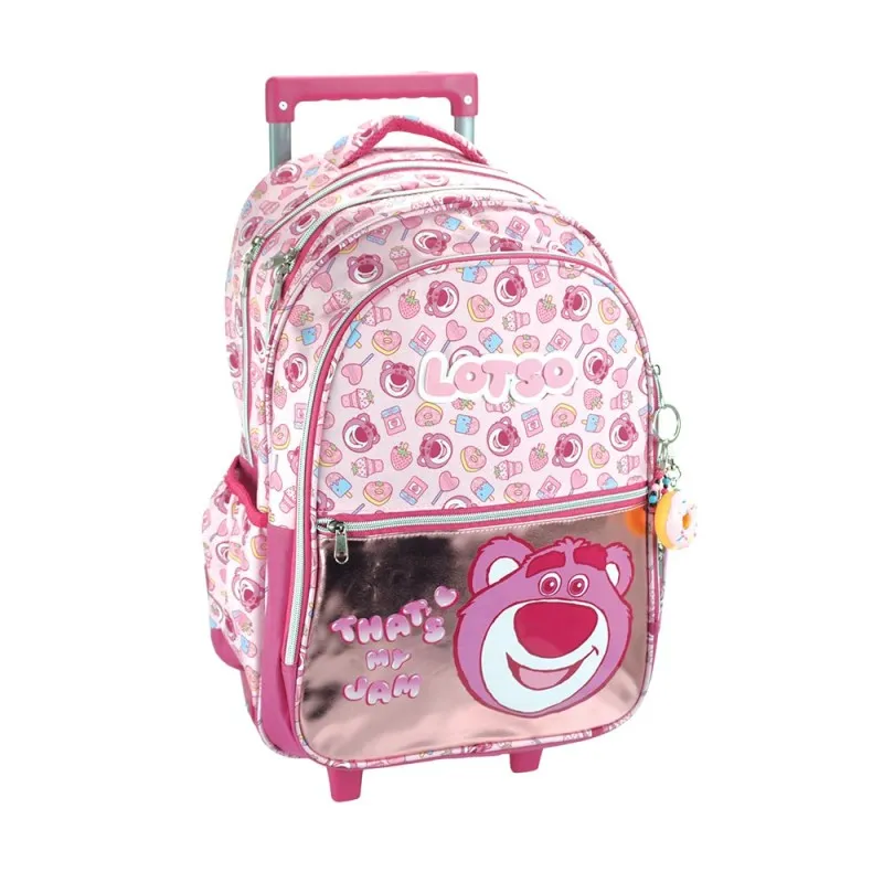 Gim - Σακίδιο Τρόλεϊ Δημοτικού 3 Θήκες, Toy Story, Lotso 332-80074