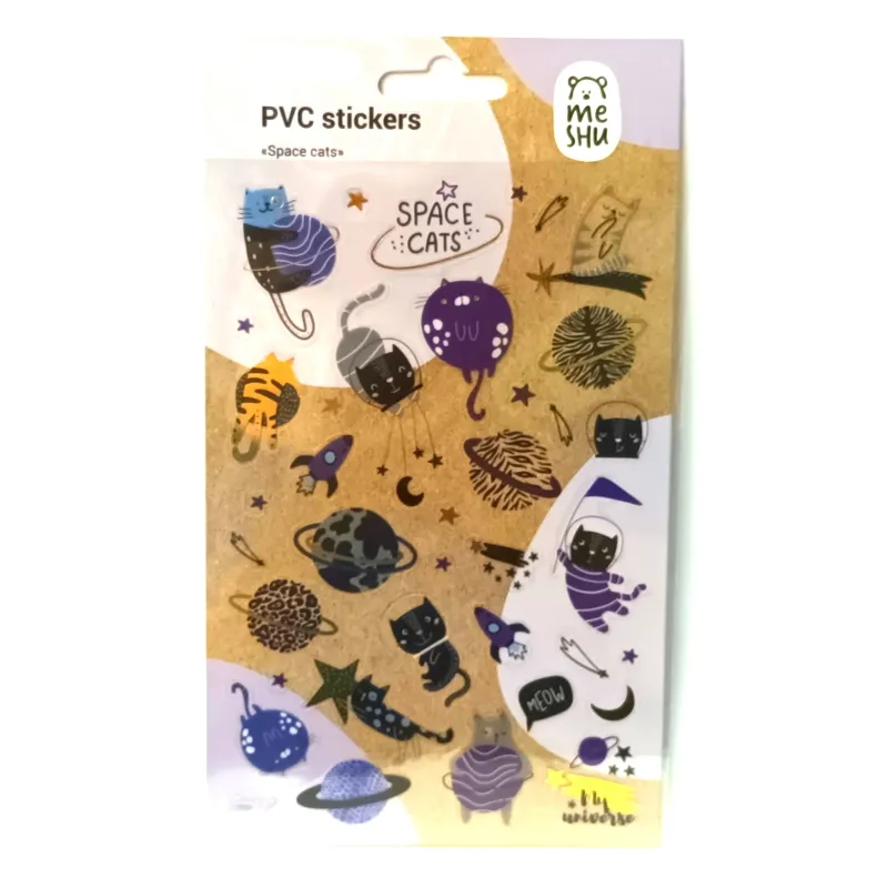 Meshu - PVC Αυτοκόλλητα, Space Cats 332390