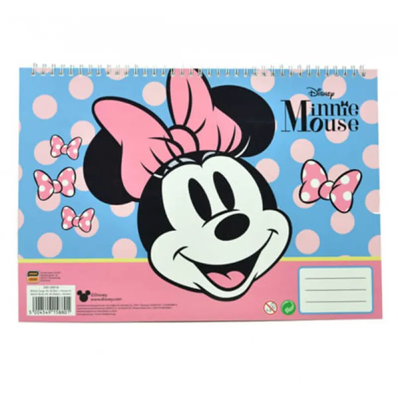 Gim - Μπλοκ Ζωγραφικής Minnie 40Φ 23x33cm 340-38416