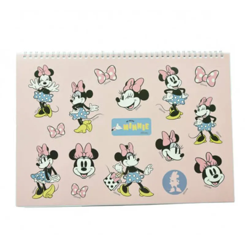 Gim - Μπλοκ Ζωγραφικής Minnie 40Φ 23x33cm 340-38416