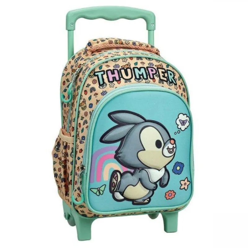 Gim - Σακίδιο Τρόλεϊ Νηπιαγωγείου 2 Θήκες, Disney Bambi, Thumper 341-28072