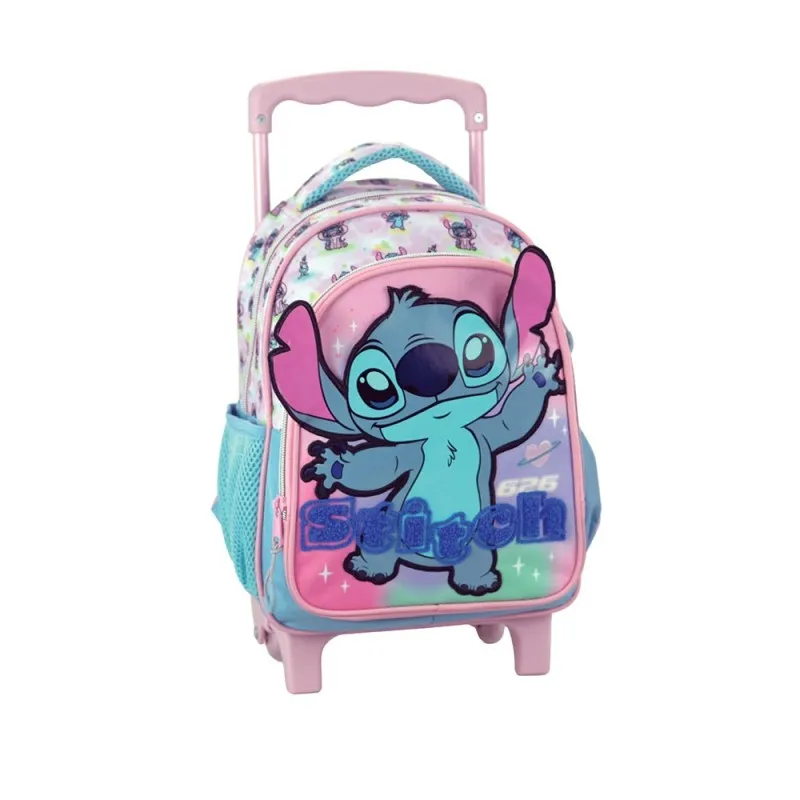 Gim – Τσάντα Τρόλεϊ Νηπιαγωγείου, Stitch, Brush it Out 342-03072