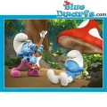 Trefl - Puzzle 4 in 1, Smurf Village 54/48/35/70 Pcs 34656