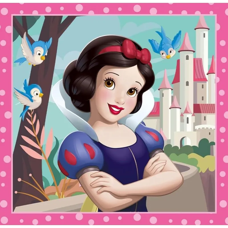 Trefl – Puzzle 3 in 1 Disney Princess 20/36/50 Pcs 34875