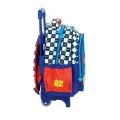 Gim - Σακίδιο Τρόλεϊ Νηπιαγωγείου 2 Θήκες, Paw Patrol, Chase Racing 354-00072