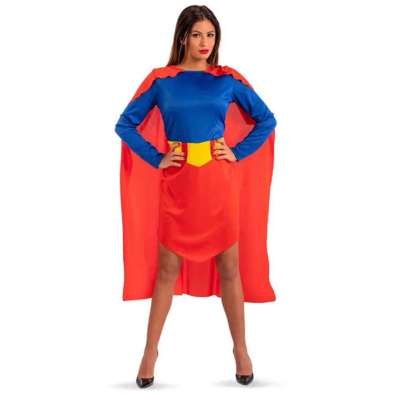 Carnival Toys - Αποκριάτικη Στολή, Σούπερ Ηρωίδα Με Κάπα 80925