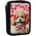Back Me Up – Κασετίνα Διπλή Γεμάτη Love Poodle 357-21100