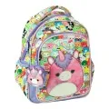 Gim – Τσάντα Πλάτης Νηπιαγωγείου 2 Θήκες, Squishmallows, Unicorn 363-33054