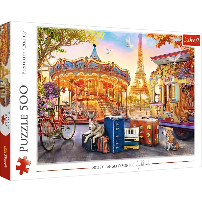 Trefl - Puzzle Holidays in Paris 500 Pcs 37426