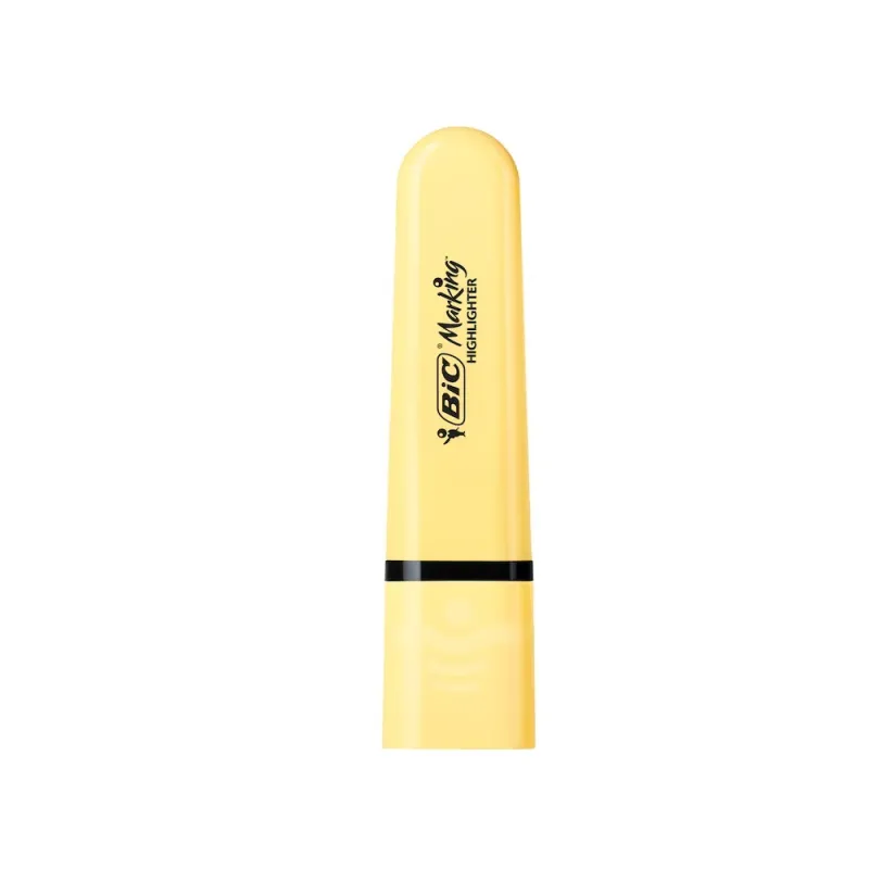 Bic Highlighter - Yellow Pastel 374289