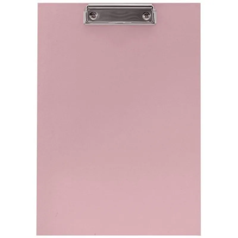 Spree - Σκληρό Χαρτονέ Clipboard Πιάστρα Α4, Pastel Pink 75775