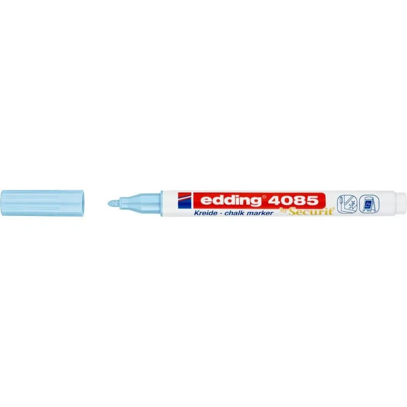 Edding – Μαρκαδόρος Κιμωλίας 4085, Pastel Blue 4085-139