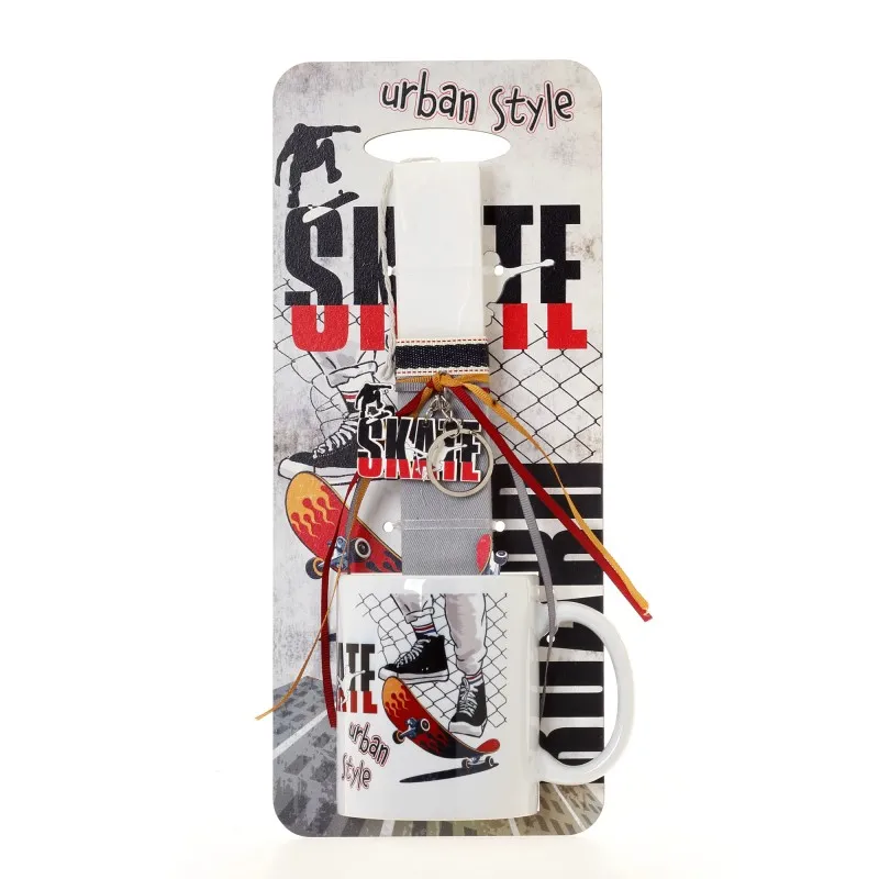 Ζήβας - Πασχαλινή Λαμπάδα Με Πλάτη Και Κούπα, Skateboard 41-1161K