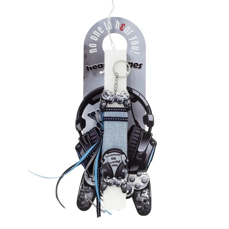 Ζήβας - Πασχαλινή Λαμπάδα Με Πλάτη, Ακουστικά Gamer 41-1264