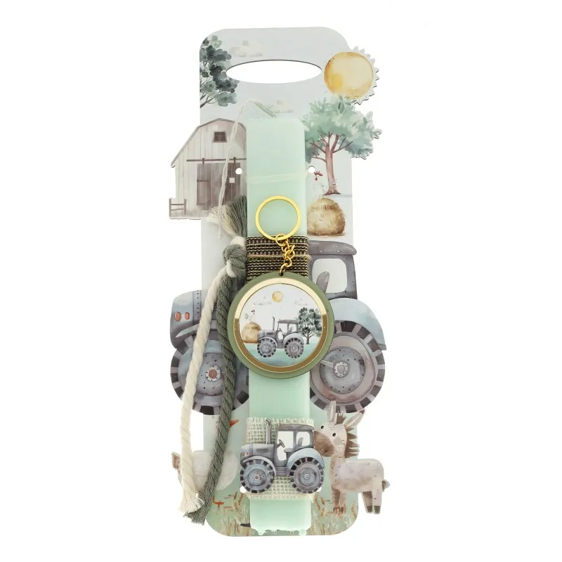 Ζήβας - Πασχαλινή Λαμπάδα Με Πλάτη, Φάρμα 41-1272