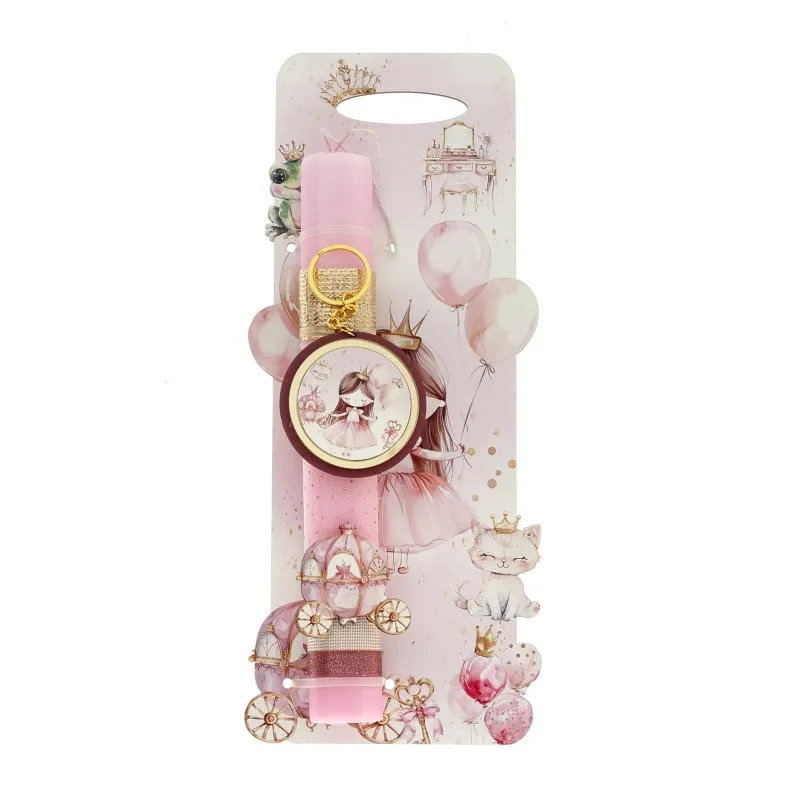 Ζήβας - Πασχαλινή Λαμπάδα Με Πλάτη, Πριγκίπισσα Βάτραχος 41-1292