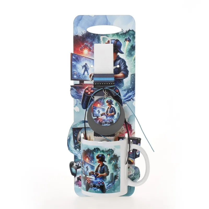 Ζήβας - Πασχαλινή Λαμπάδα Με Πλάτη Και Κούπα, Αγόρι Game 41-1335K