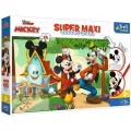 Trefl - Puzzle Super Maxi Double-Sided, Funhouse And Friends 24 Pcs 41012 Trefl - Puzzle Super Maxi Double-Sided, Funhouse And Friends 24 Pcs 41012