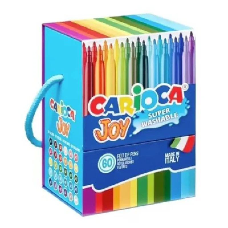 Carioca - Μαρκαδόροι Ζωγραφικής Carioca Joy 2x30Τεμ. 41017