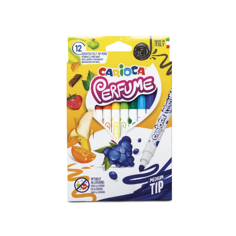 Carioca - Μαρκαδόροι Perfume 12 Τμχ 42672