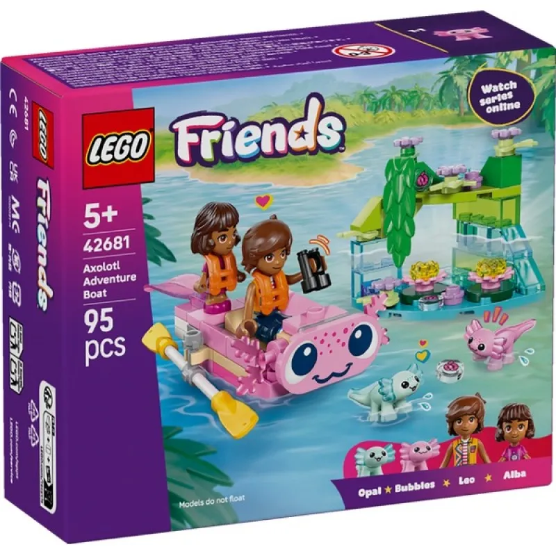 Lego Friends - Axolotl Adventure Boat 42681