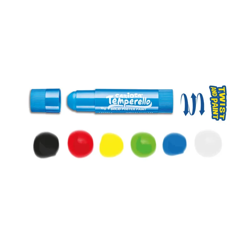 Carioca - Temperello Τέμπερα Σε Stick 6 Χρώματα 42739