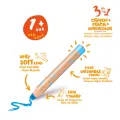 Carioca Baby - Σετ 6 Ξυλομπογιές 3 Σε 1 (+ 1 Ξύστρα) 42817 Carioca Baby - Σετ 6 Ξυλομπογιές 3 Σε 1 (+ 1 Ξύστρα) 42817