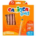 Carioca Baby - Ξυλομπογιές Προσχολικής Ηλικίας 10 Τμχ 42818 Carioca Baby - Ξυλομπογιές Προσχολικής Ηλικίας 10 Τμχ 42818