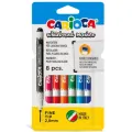 Carioca - Μαρκαδόροι Πίνακα Σετ 8 Χρώματα 2.8mm 42920 Carioca - Μαρκαδόροι Πίνακα Σετ 8 Χρώματα 2.8mm 42920