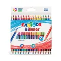 Carioca - Ξυλομπογιές Bicolor Διπλές 24 Χρώματα 43031
