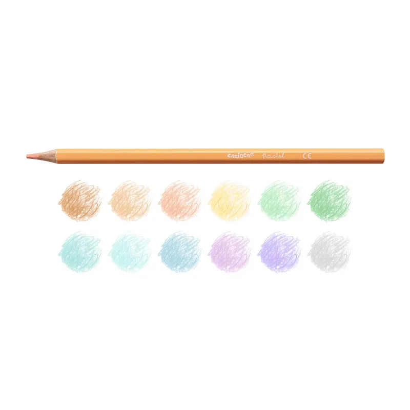 Carioca - Ξυλομπογιές Pastel 12 Χρώματα 43034