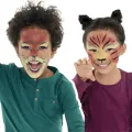 Carioca – Χρώματα Προσώπου Mask Up Animals (Μαύρο-Κίτρινο-Καφέ) 43048