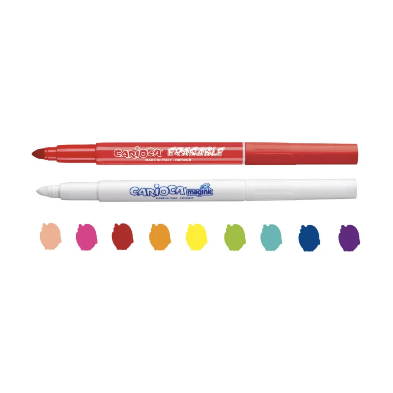 Carioca - Μαρκαδόροι Ζωγραφικής Magic Erasable 10 Τμχ 43182