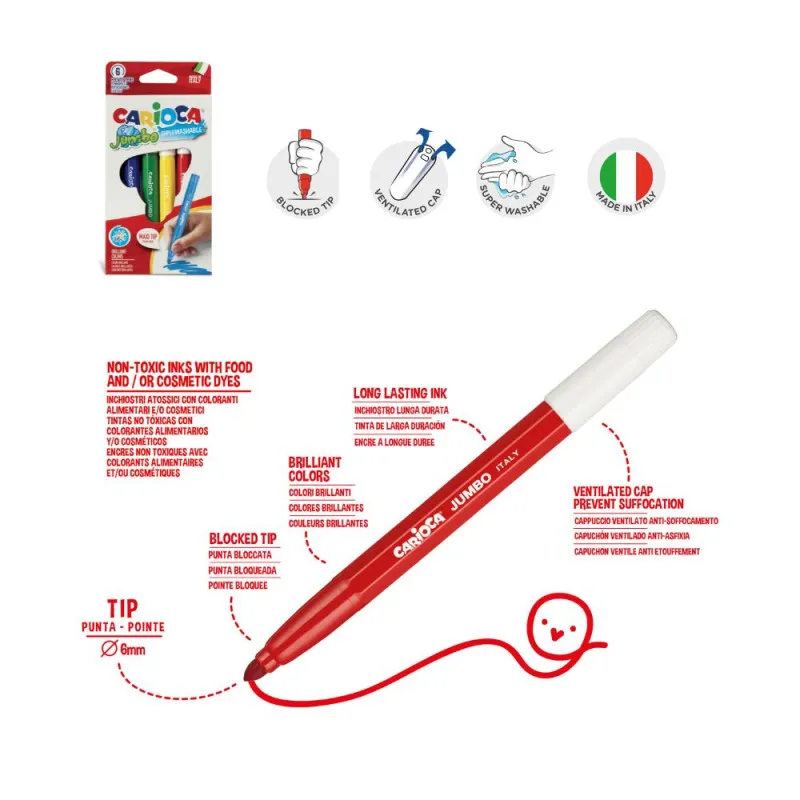 Carioca - Μαρκαδόροι Travell Kit 30 τμχ 43260