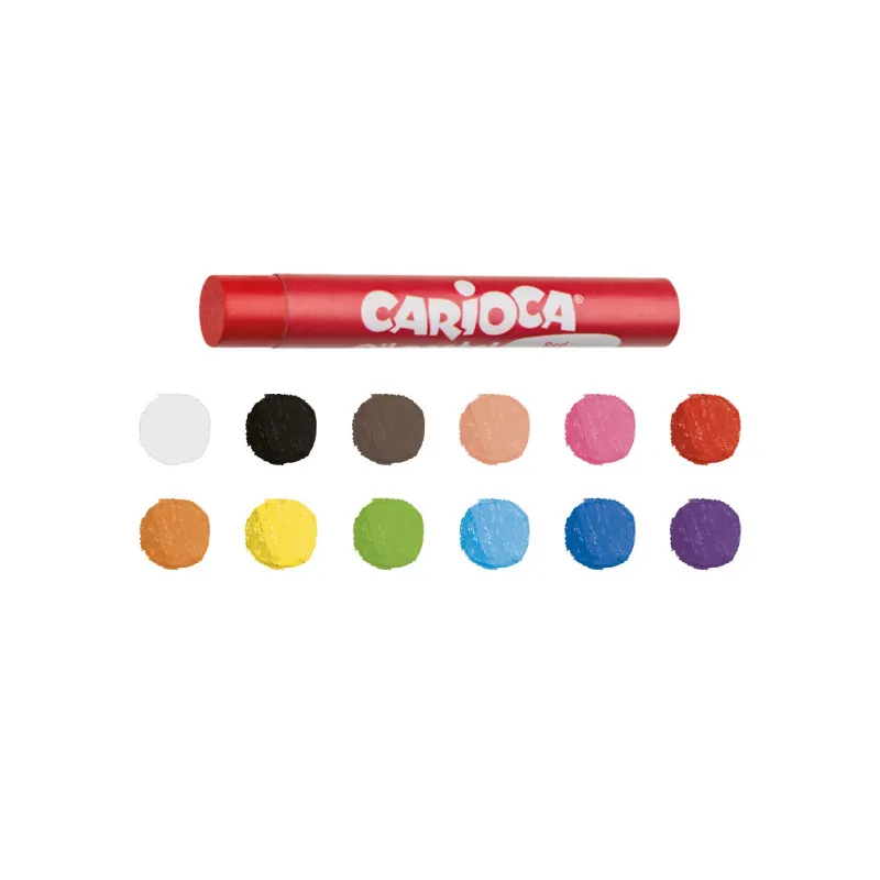 Carioca - Σετ Λαδοπαστέλ Super Soft 12 Χρώματα 43277