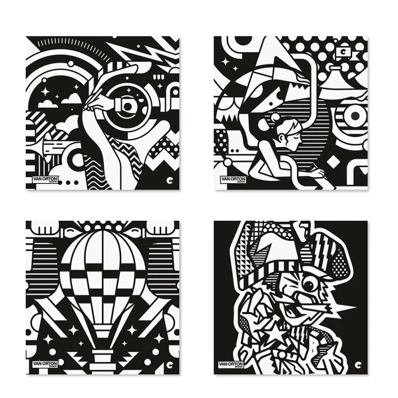 Carioca - Σετ Ζωγραφικής Velvet Artworks, Van Orton Design 43604