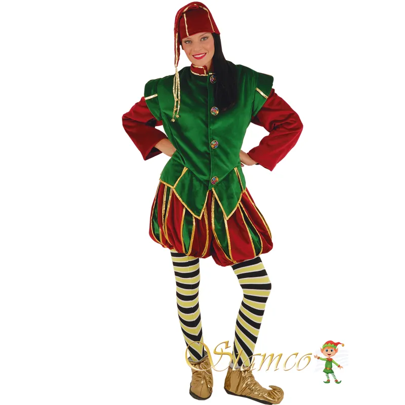 Stamco - Κοστούμι Ξωτικό Βελούδινο 442003