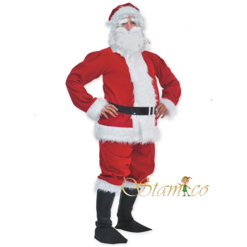 Stamco - Κοστούμι Άγιος Βασίλης Βελούδο 442216