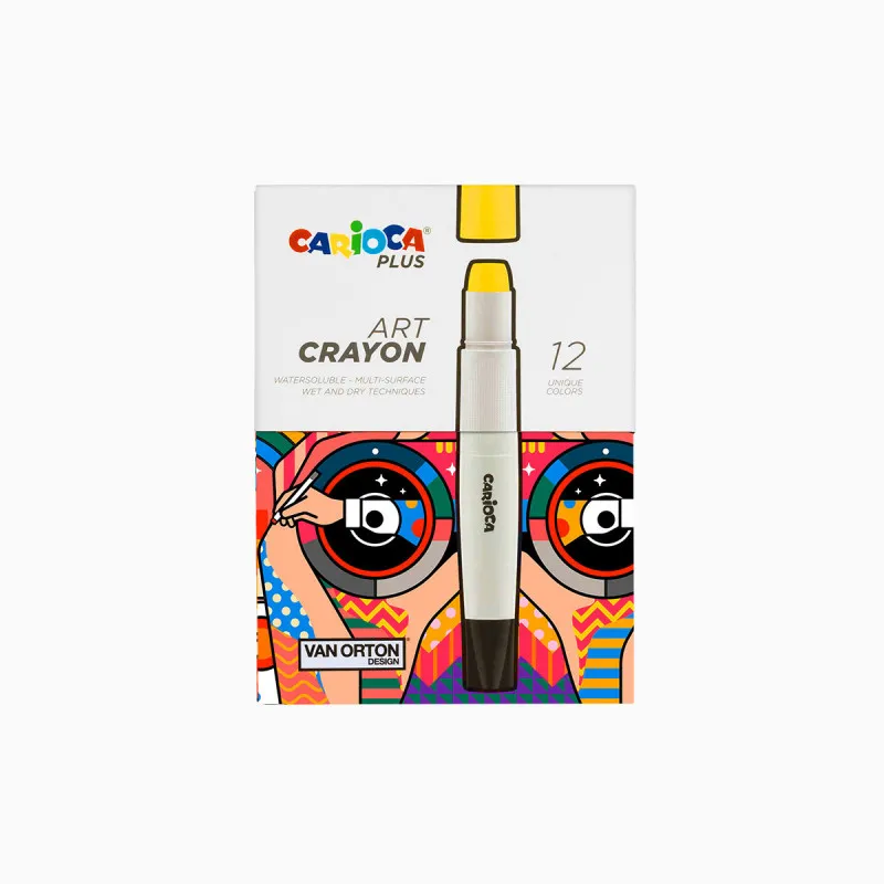 Carioca Plus - Στερεά Τέμπερα, Solid Poster Paint 12 Τμχ 45213