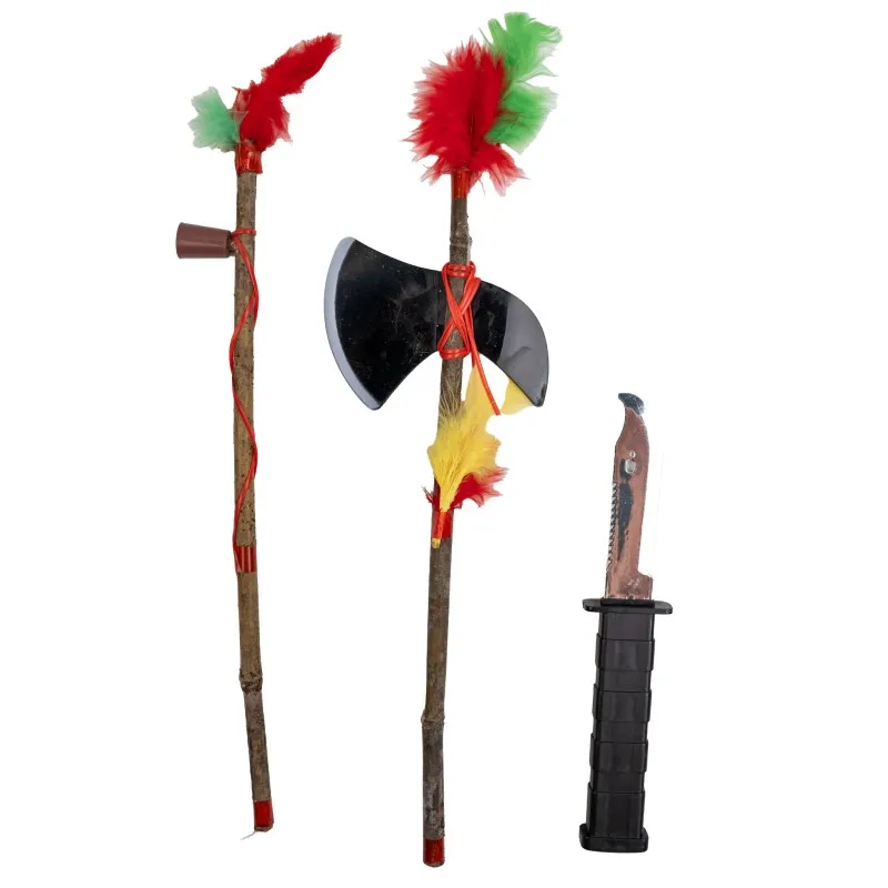 Funny Fashion - Σετ Όπλα Ινδιάνου 3τμχ 40cm 50002
