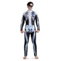 Carnival Toys – Αποκριάτικη Στολή, Ολόσωμη Φόρμα Σκελετός Με Διπλή Εκτύπωση Μπρος Πίσω 82185